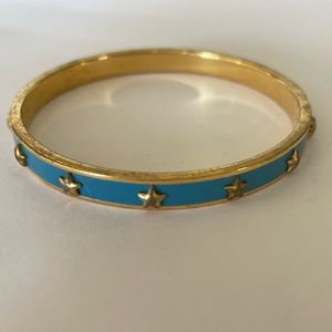 Coach turquoise bangle with stars